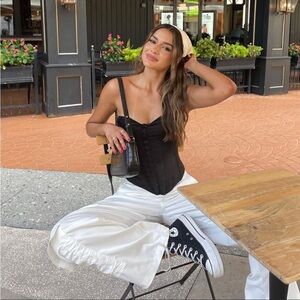 ZARA Sweetheart neckline corset